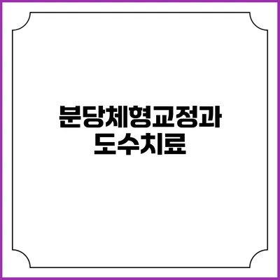 분당체형교정과 도수치료
